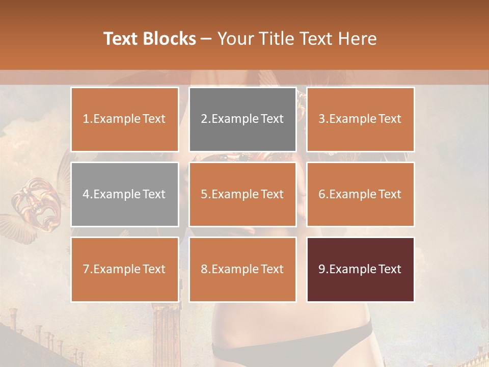 Venice Sensual Feminine PowerPoint Template