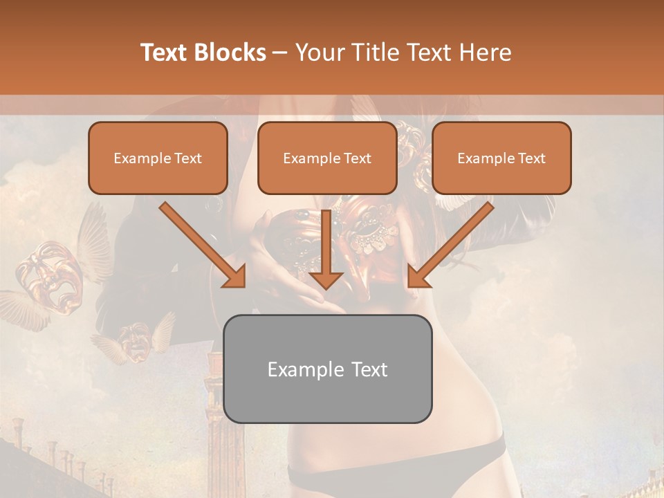 Venice Sensual Feminine PowerPoint Template