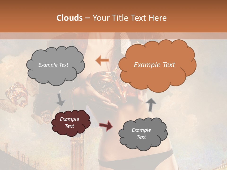 Venice Sensual Feminine PowerPoint Template