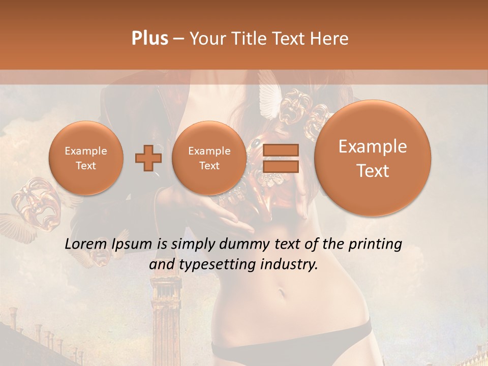 Venice Sensual Feminine PowerPoint Template