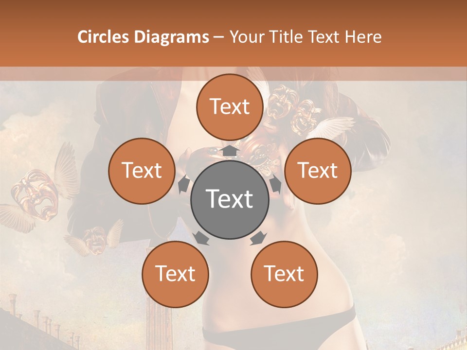 Venice Sensual Feminine PowerPoint Template