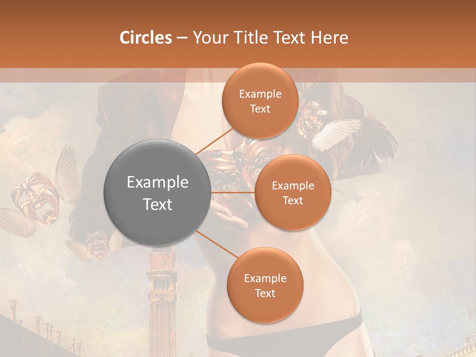 Venice Sensual Feminine PowerPoint Template