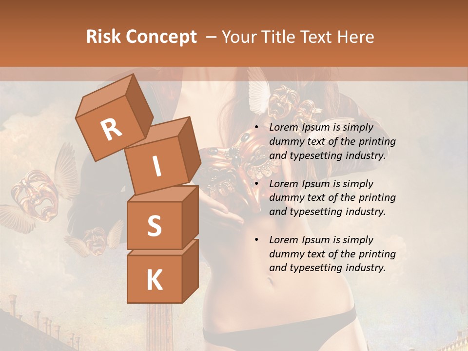 Venice Sensual Feminine PowerPoint Template