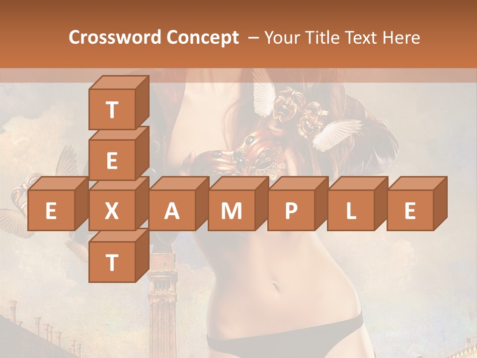 Venice Sensual Feminine PowerPoint Template