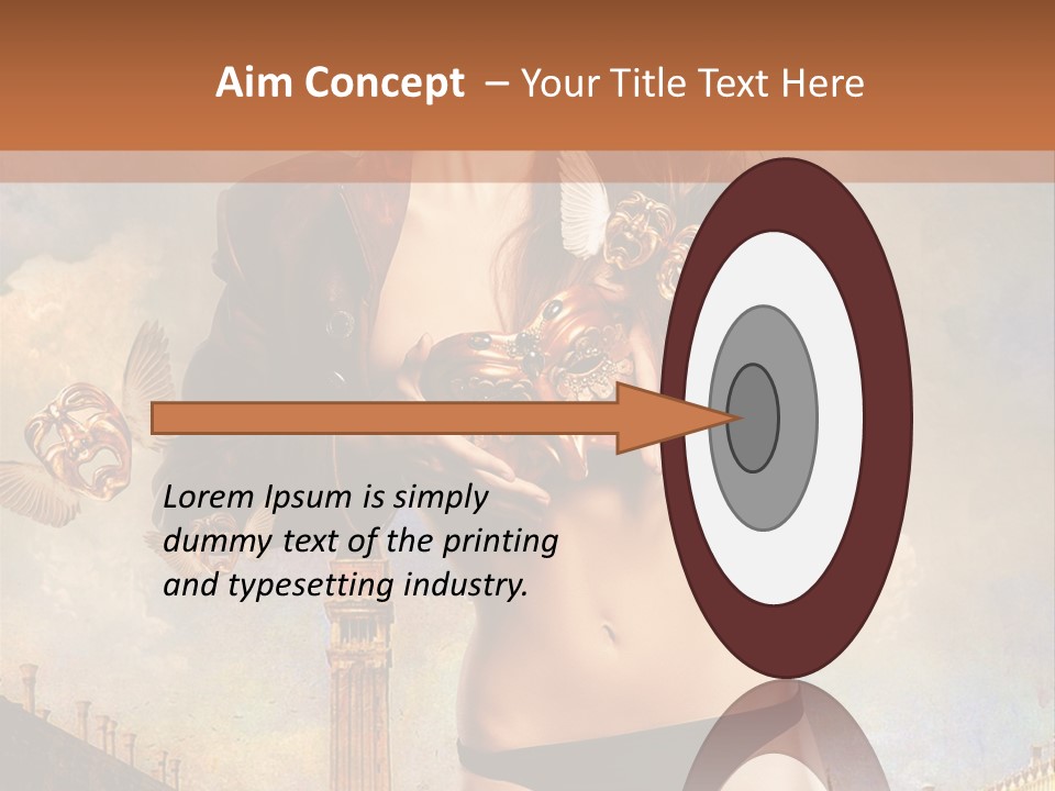 Venice Sensual Feminine PowerPoint Template
