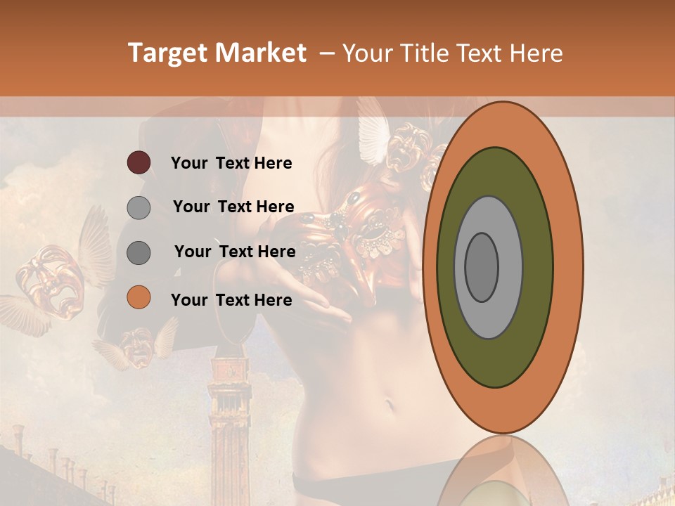 Venice Sensual Feminine PowerPoint Template