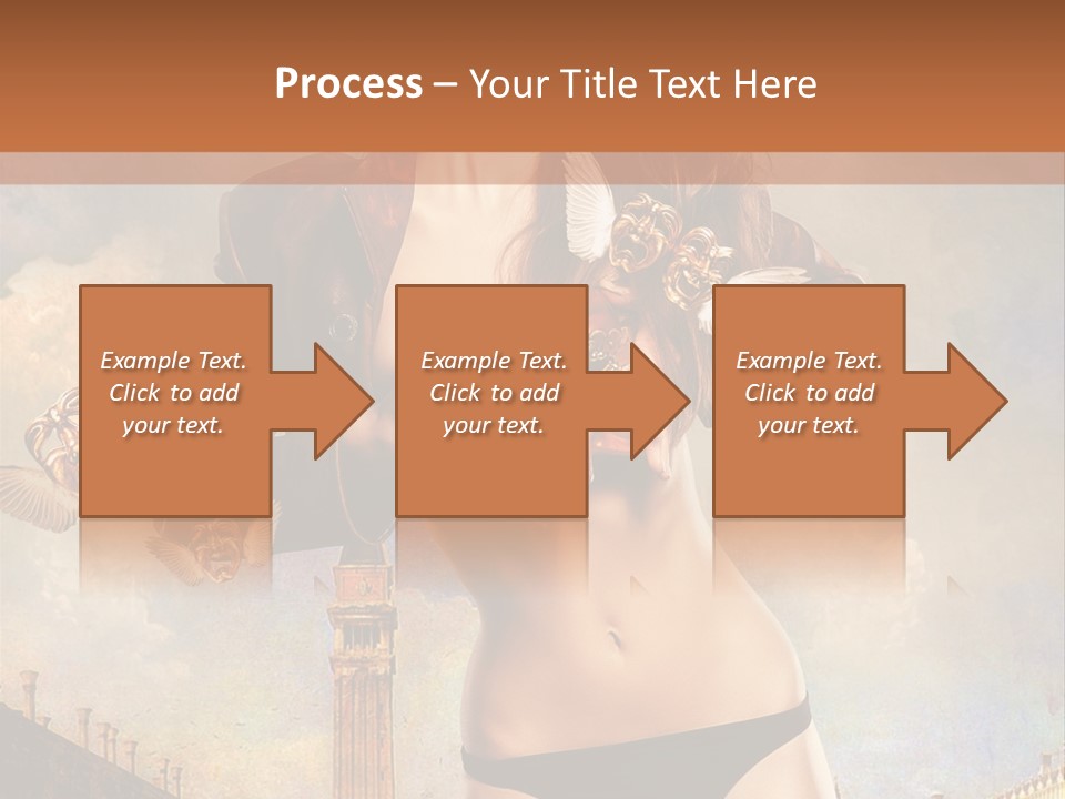 Venice Sensual Feminine PowerPoint Template