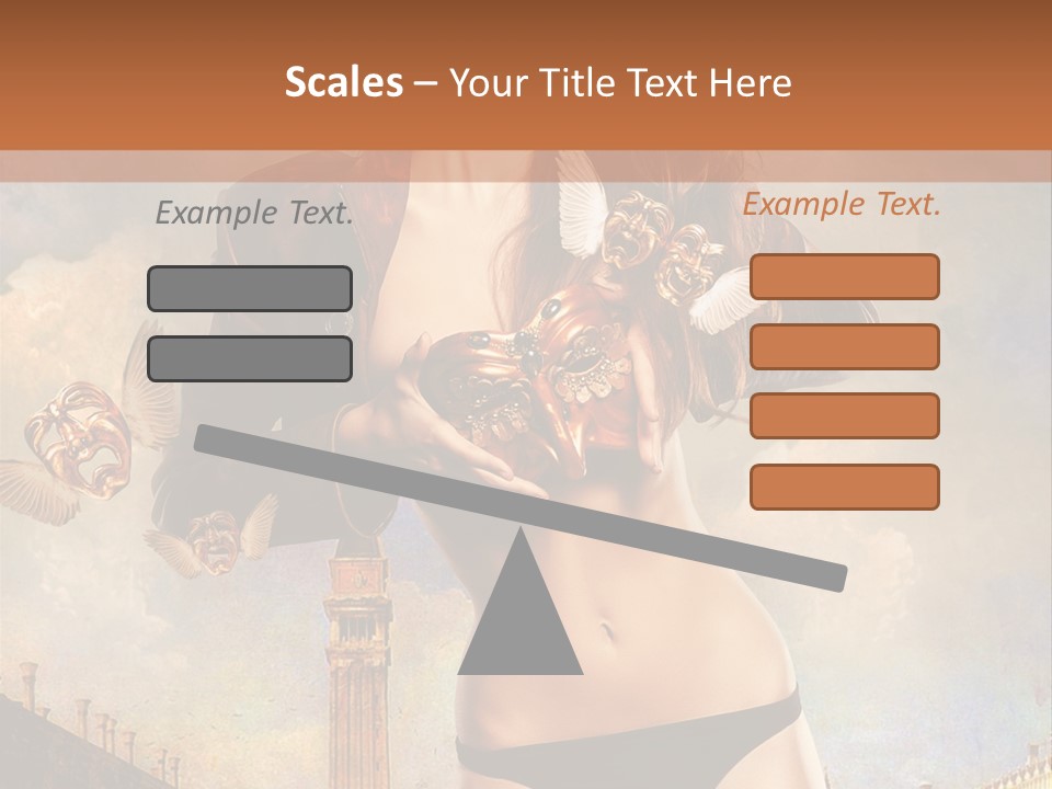 Venice Sensual Feminine PowerPoint Template