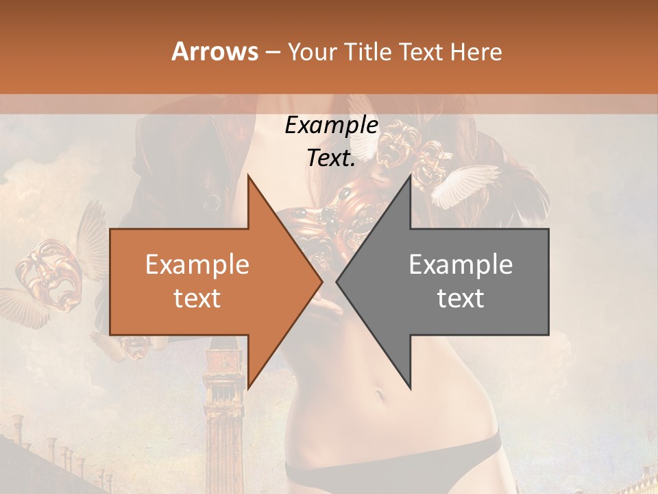 Venice Sensual Feminine PowerPoint Template