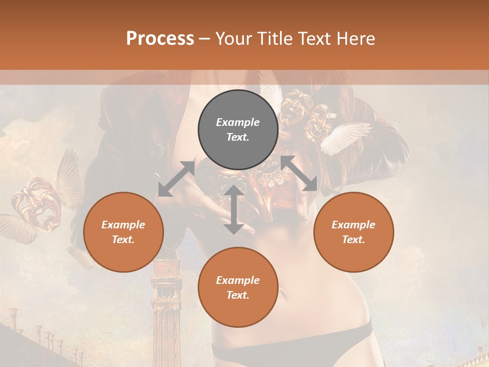 Venice Sensual Feminine PowerPoint Template
