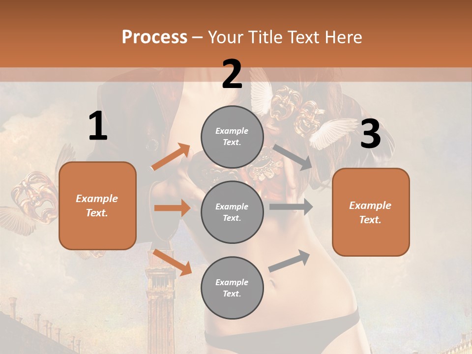Venice Sensual Feminine PowerPoint Template