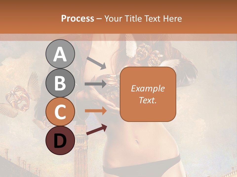 Venice Sensual Feminine PowerPoint Template