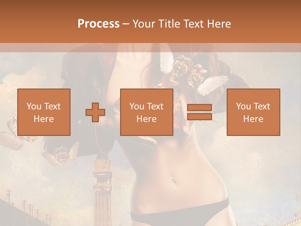 Venice Sensual Feminine PowerPoint Template