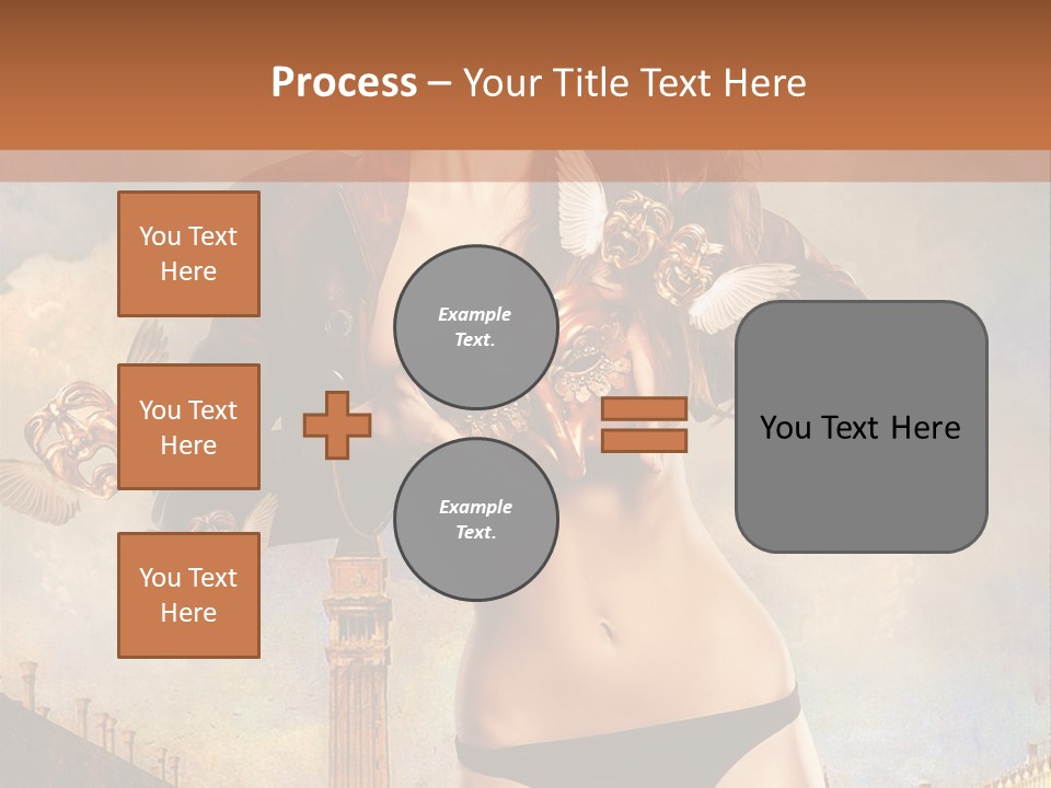 Venice Sensual Feminine PowerPoint Template