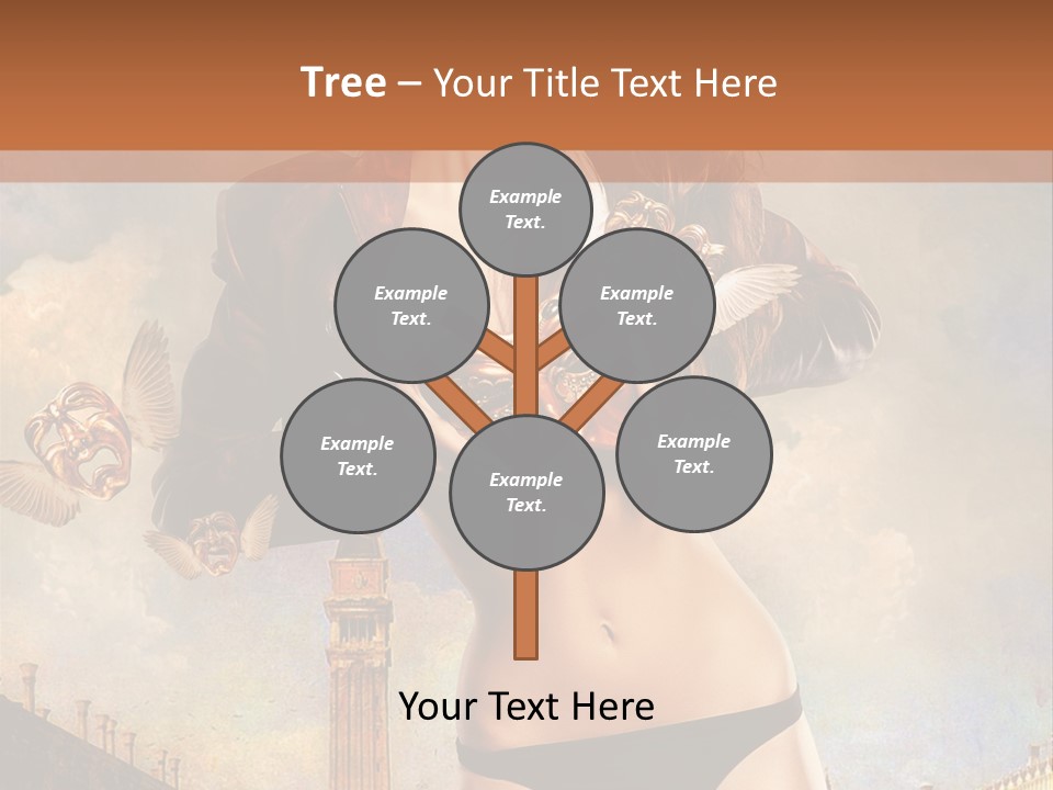 Venice Sensual Feminine PowerPoint Template