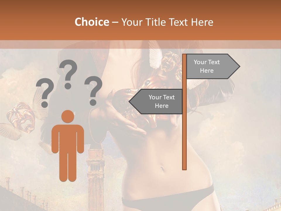 Venice Sensual Feminine PowerPoint Template