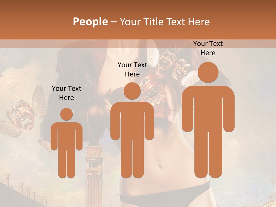 Venice Sensual Feminine PowerPoint Template