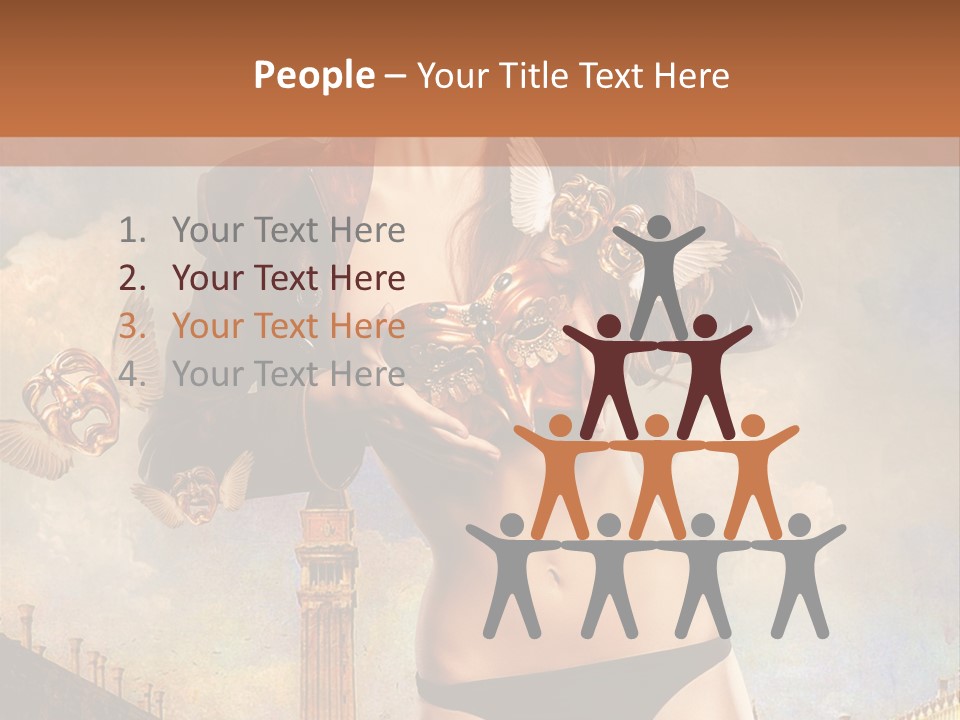 Venice Sensual Feminine PowerPoint Template