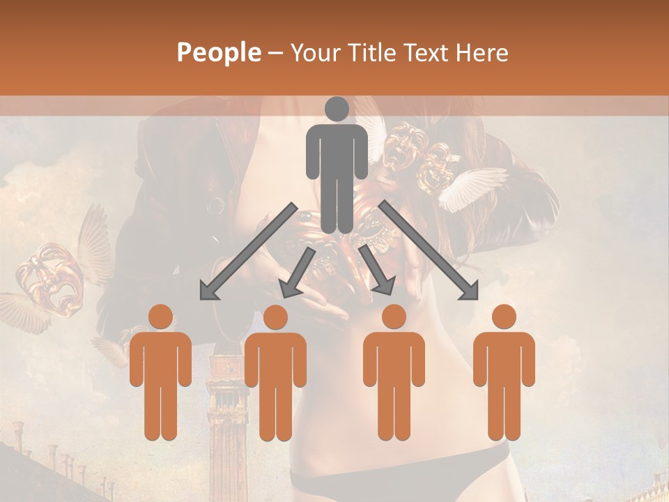 Venice Sensual Feminine PowerPoint Template