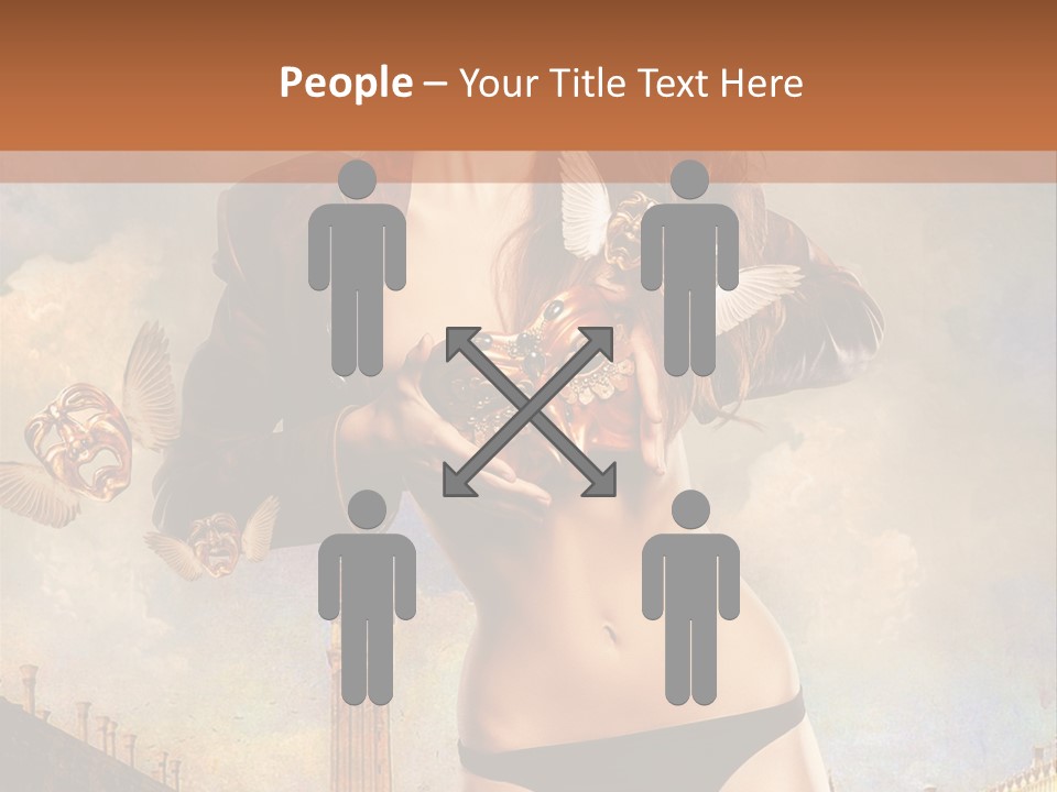 Venice Sensual Feminine PowerPoint Template