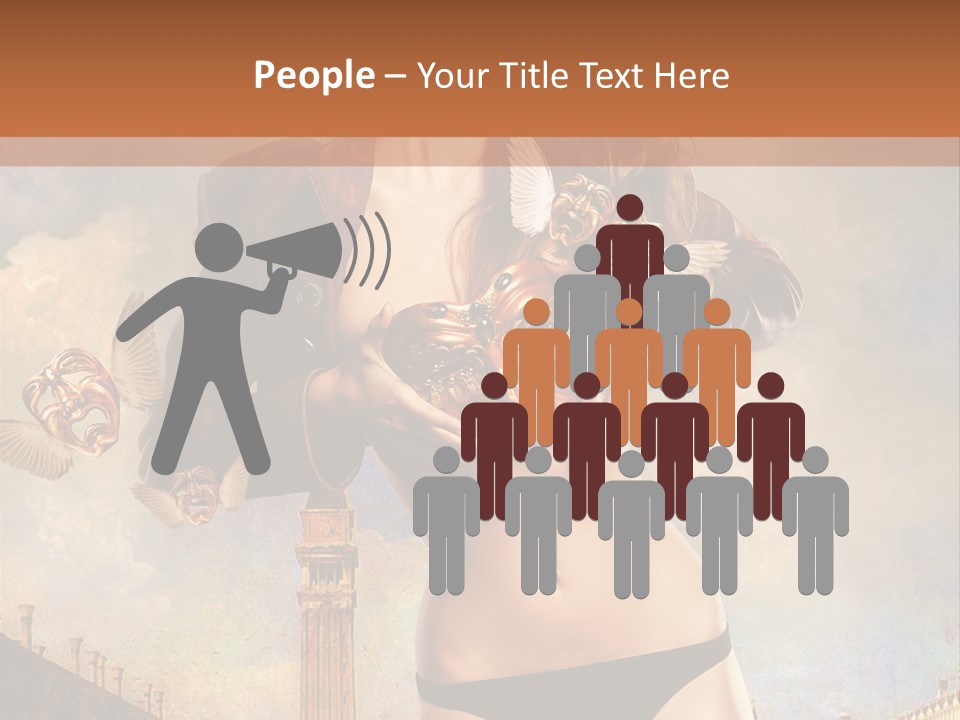Venice Sensual Feminine PowerPoint Template