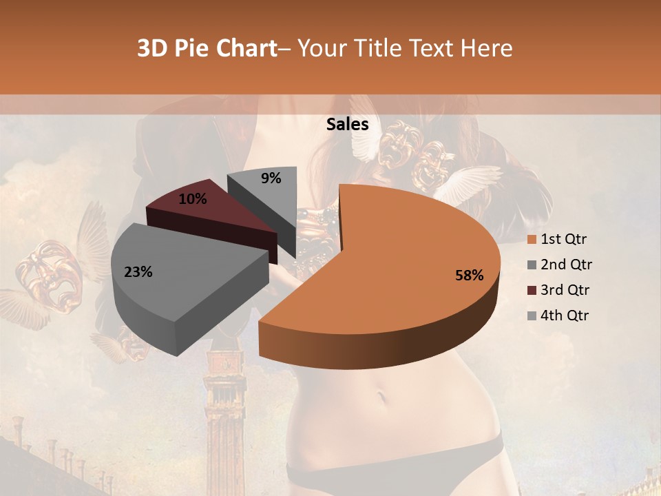 Venice Sensual Feminine PowerPoint Template