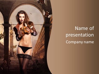 Venetian Masquerade Festival PowerPoint Template