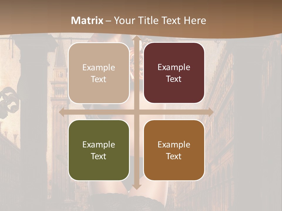 Venetian Masquerade Festival PowerPoint Template