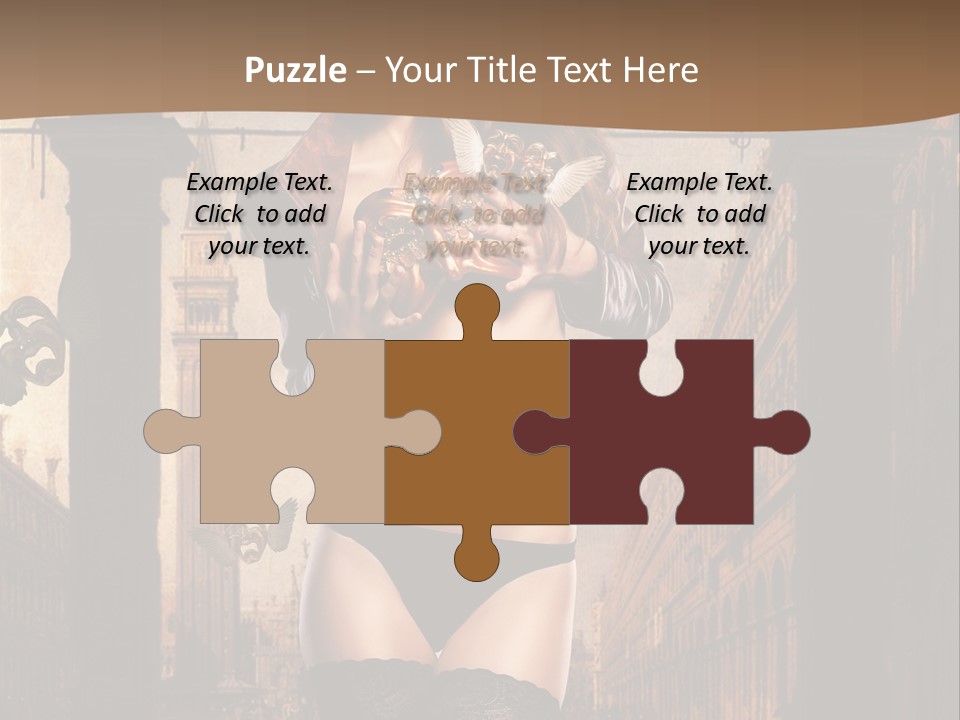 Venetian Masquerade Festival PowerPoint Template