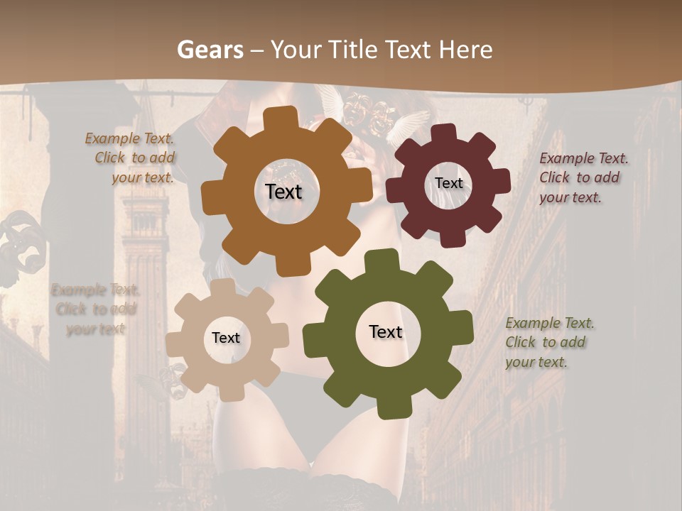 Venetian Masquerade Festival PowerPoint Template