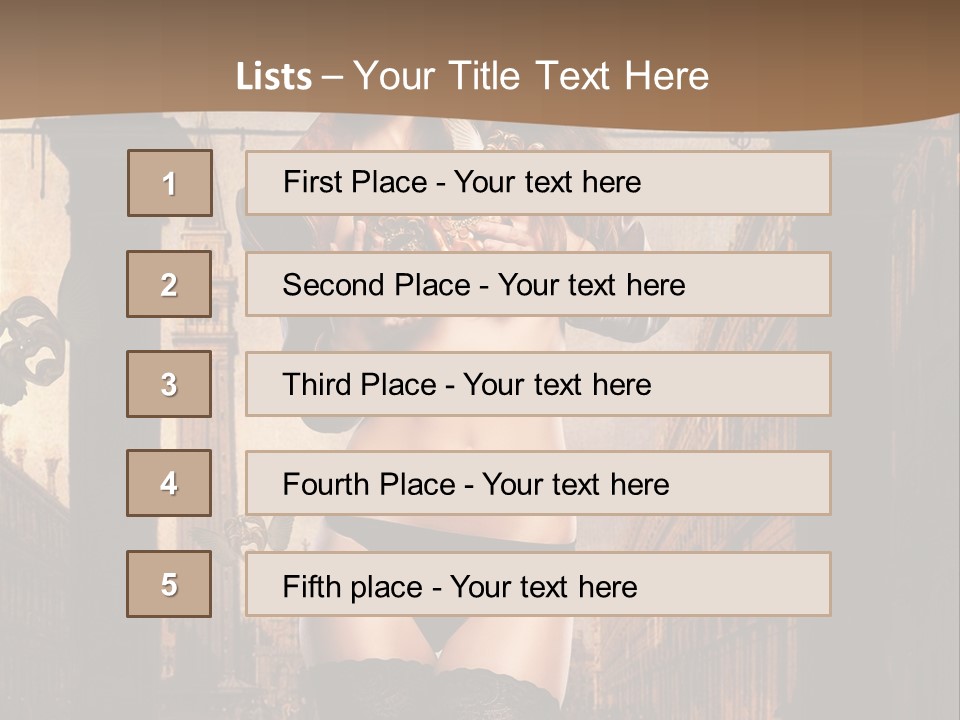 Venetian Masquerade Festival PowerPoint Template