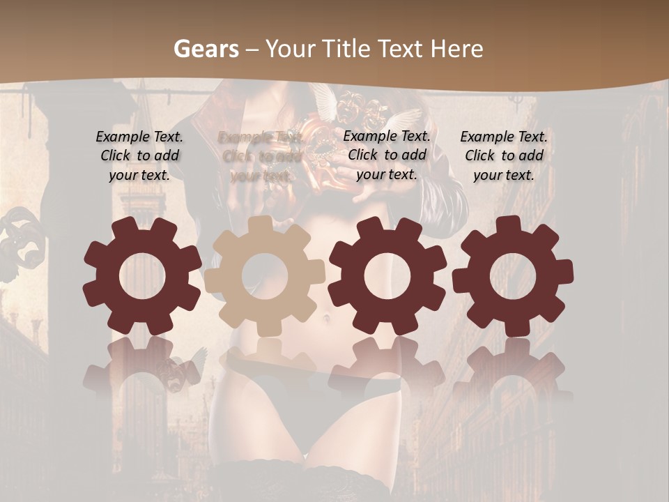 Venetian Masquerade Festival PowerPoint Template