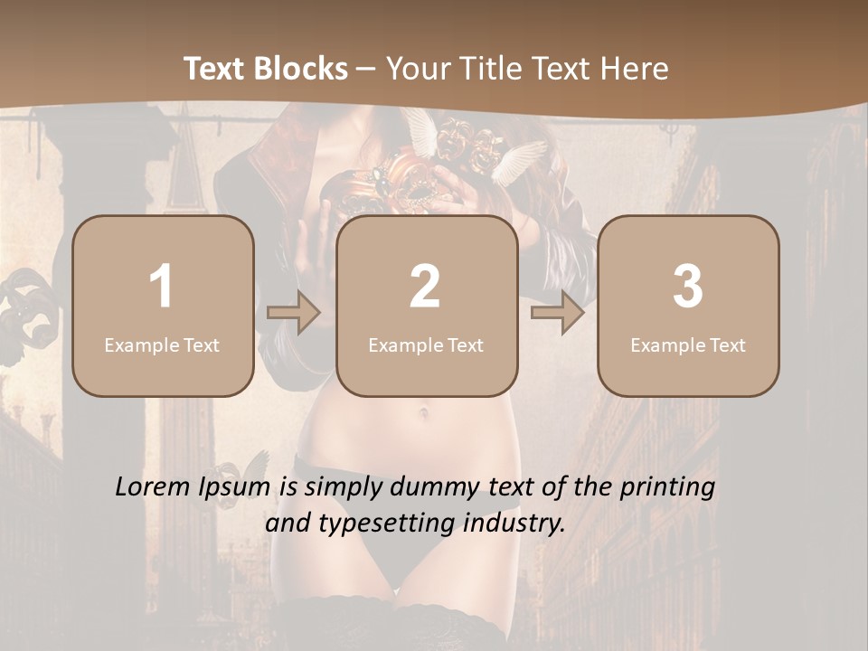 Venetian Masquerade Festival PowerPoint Template