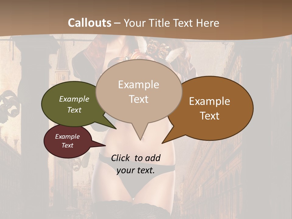 Venetian Masquerade Festival PowerPoint Template