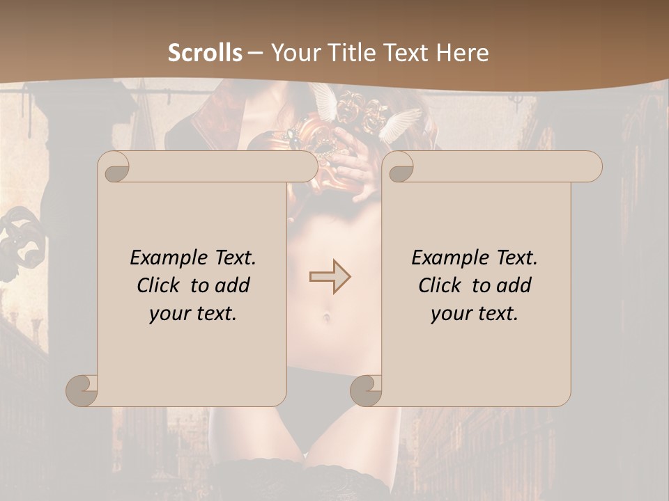 Venetian Masquerade Festival PowerPoint Template