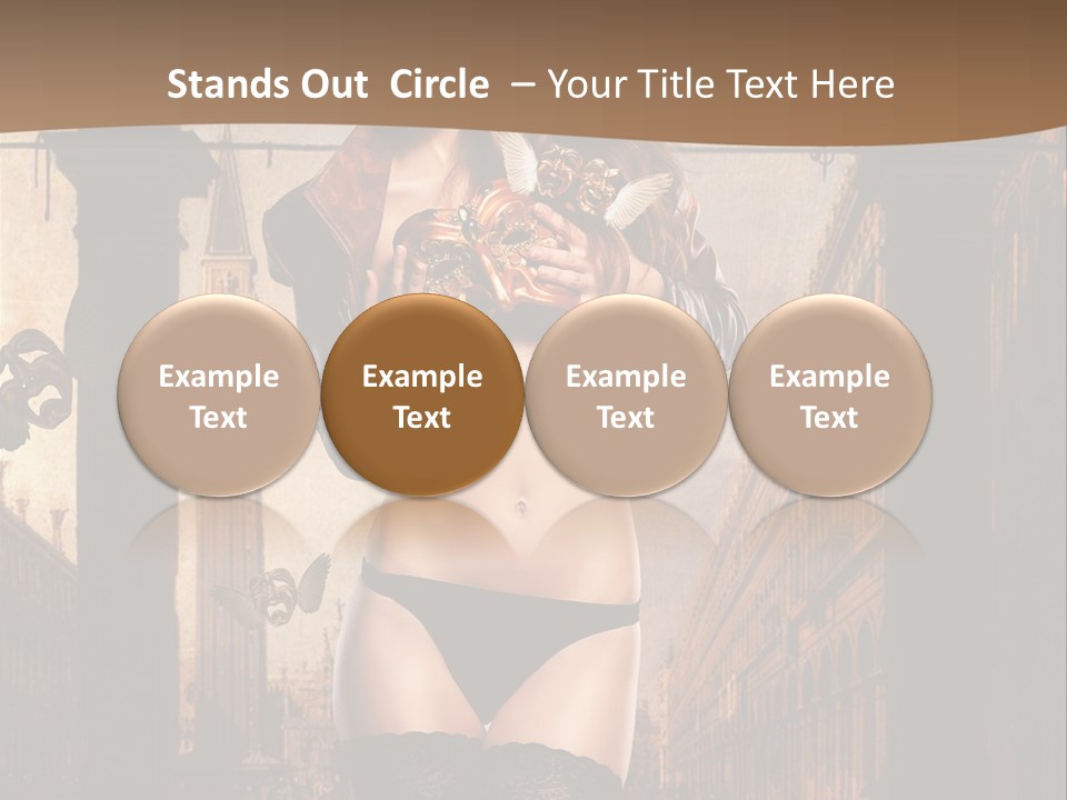 Venetian Masquerade Festival PowerPoint Template