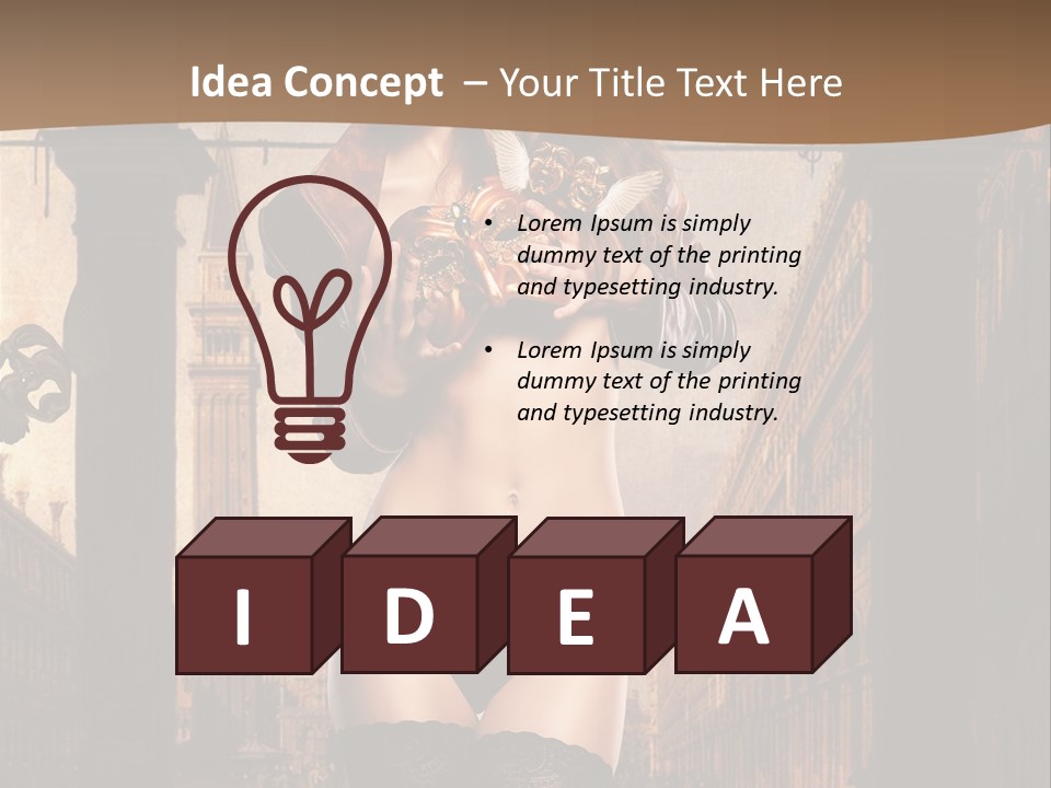 Venetian Masquerade Festival PowerPoint Template