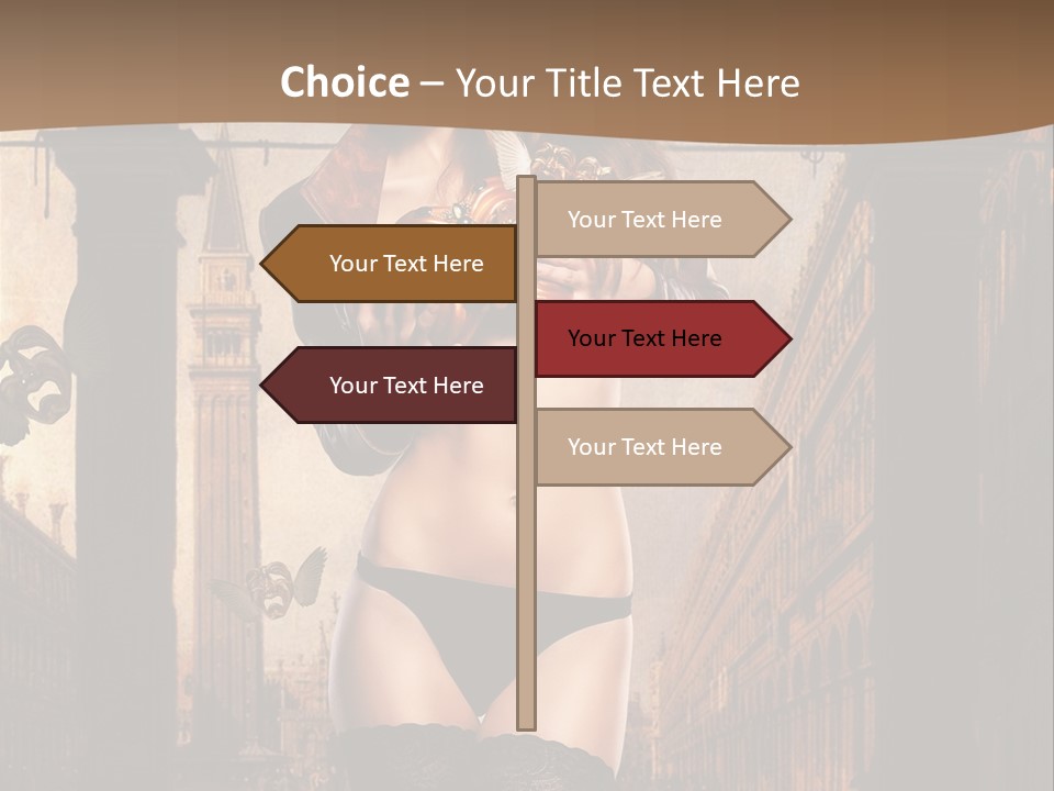 Venetian Masquerade Festival PowerPoint Template