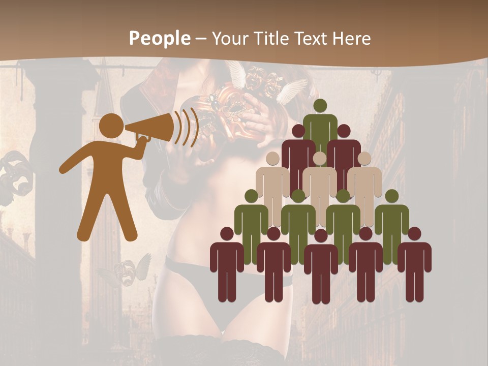 Venetian Masquerade Festival PowerPoint Template