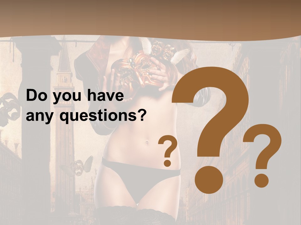 Venetian Masquerade Festival PowerPoint Template