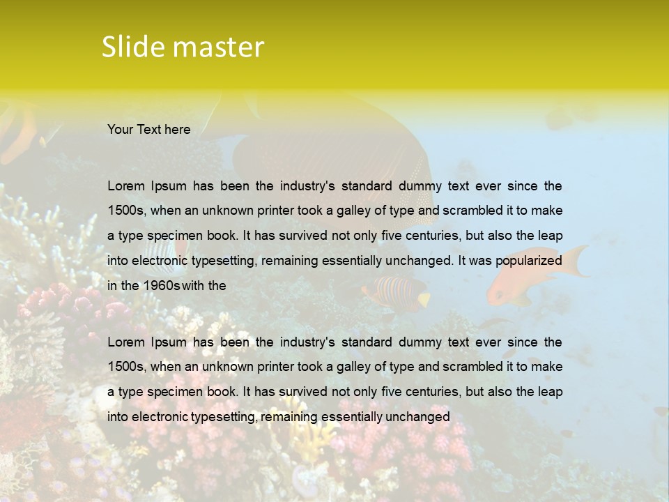 Ocean Israel Exotic PowerPoint Template