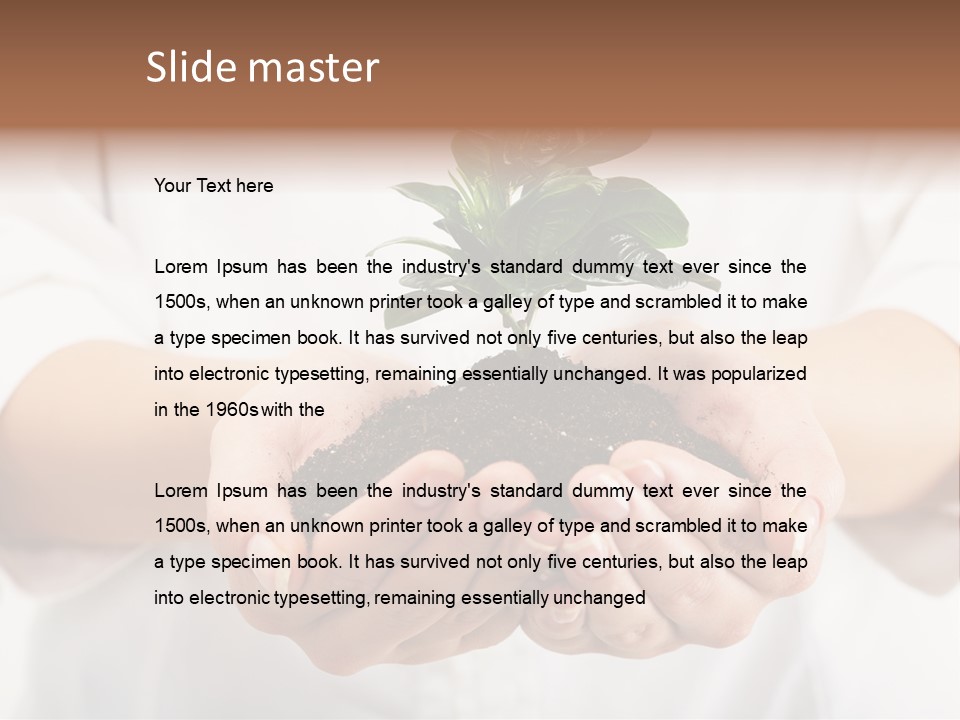 Protection Background Idea PowerPoint Template