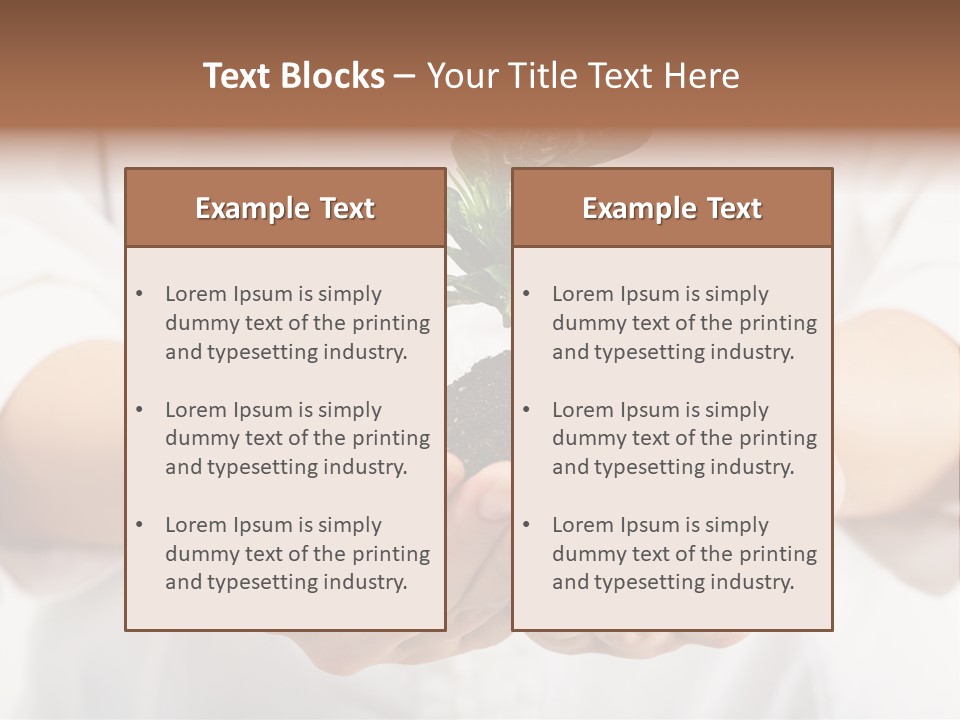 Protection Background Idea PowerPoint Template