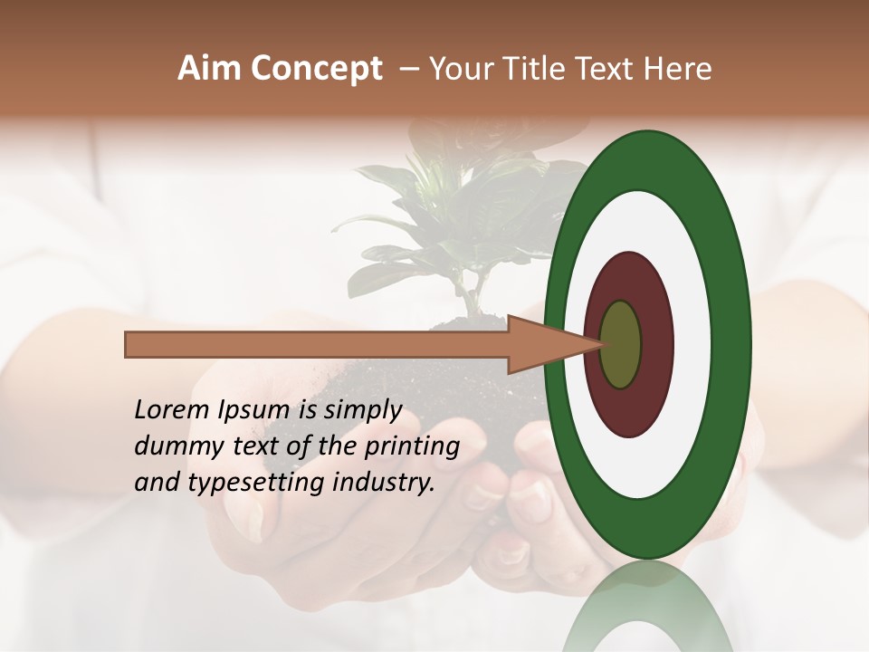 Protection Background Idea PowerPoint Template