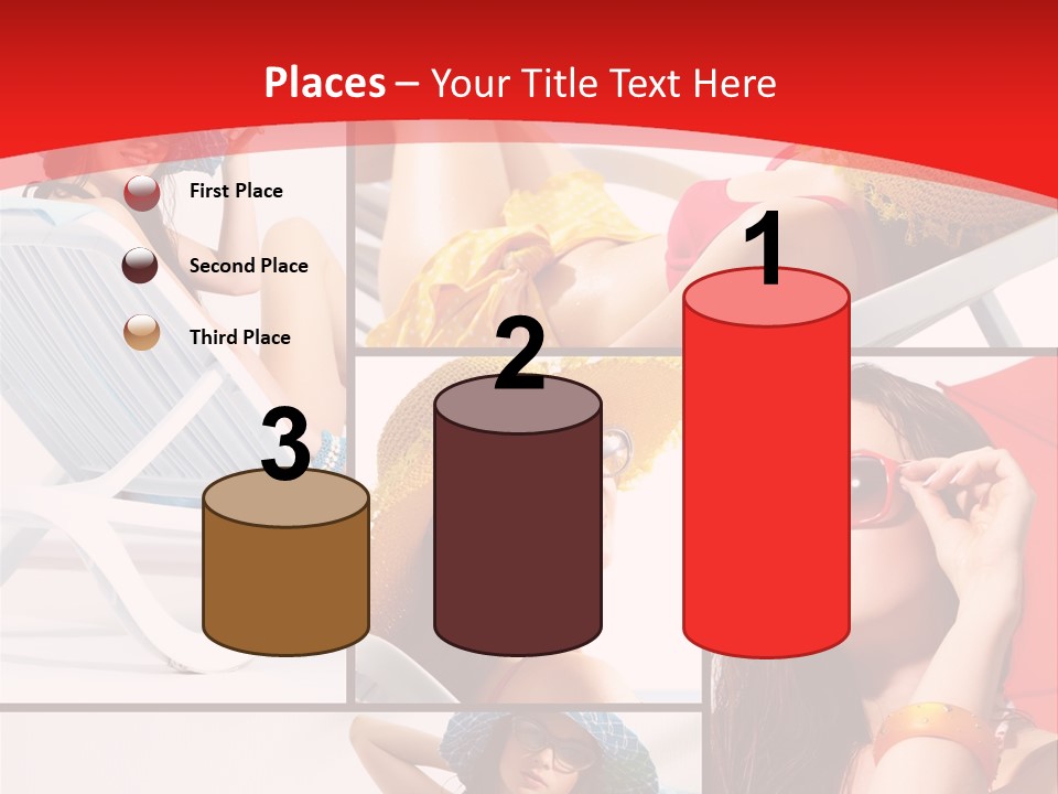 Lady Feminine Smiling PowerPoint Template