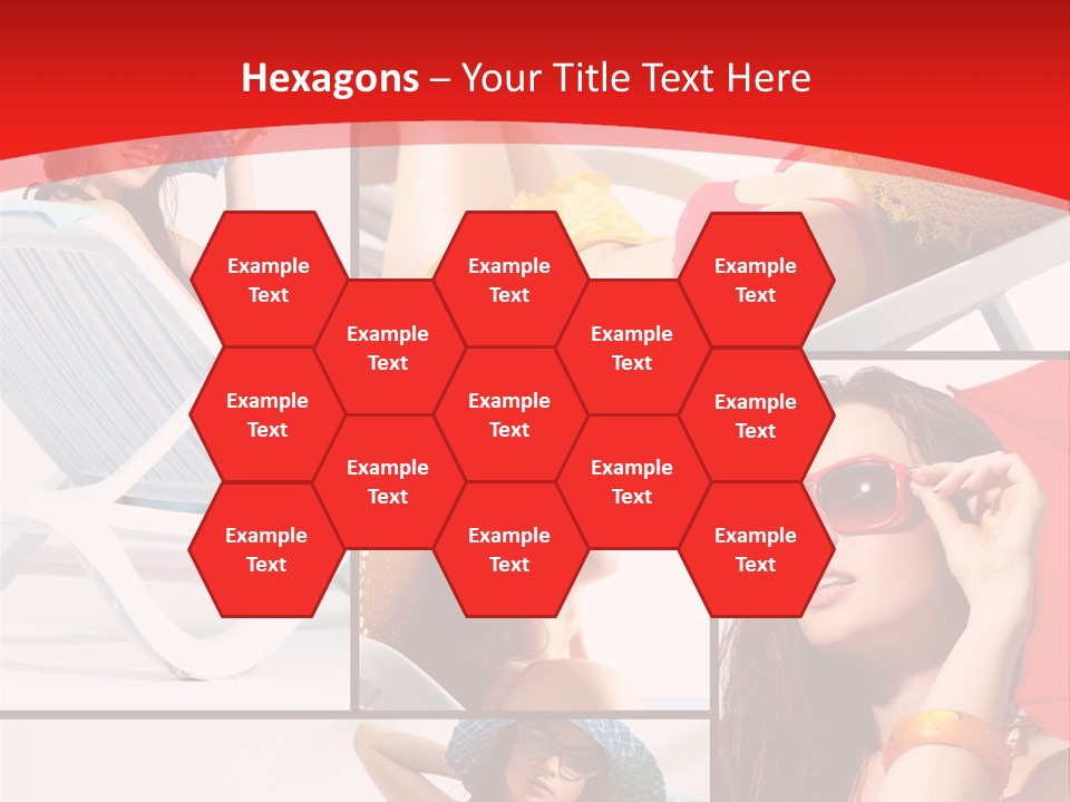 Lady Feminine Smiling PowerPoint Template