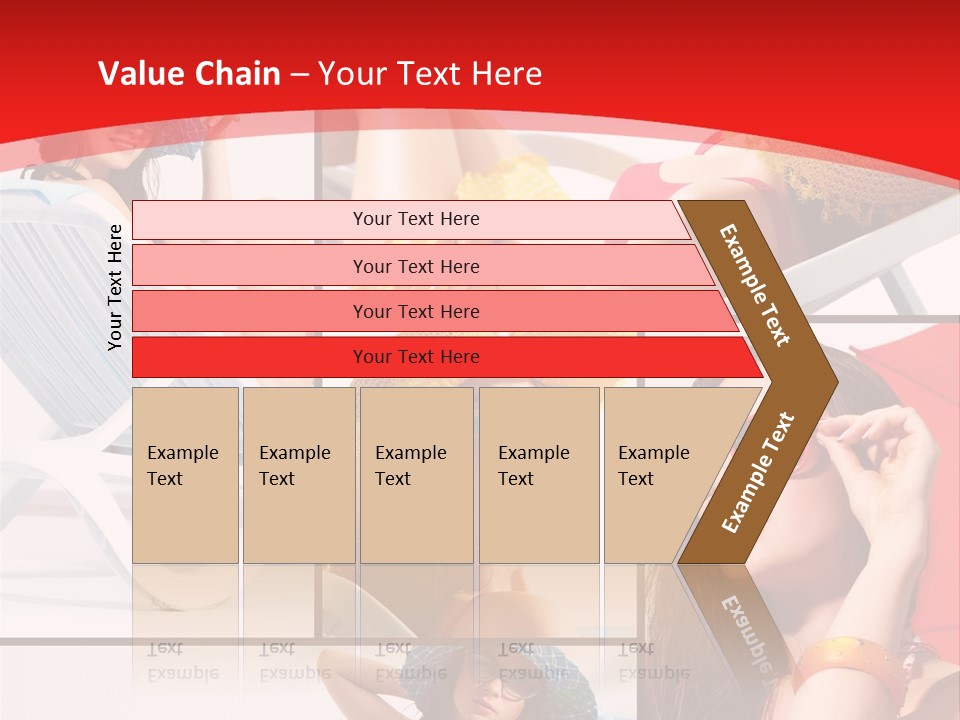 Lady Feminine Smiling PowerPoint Template