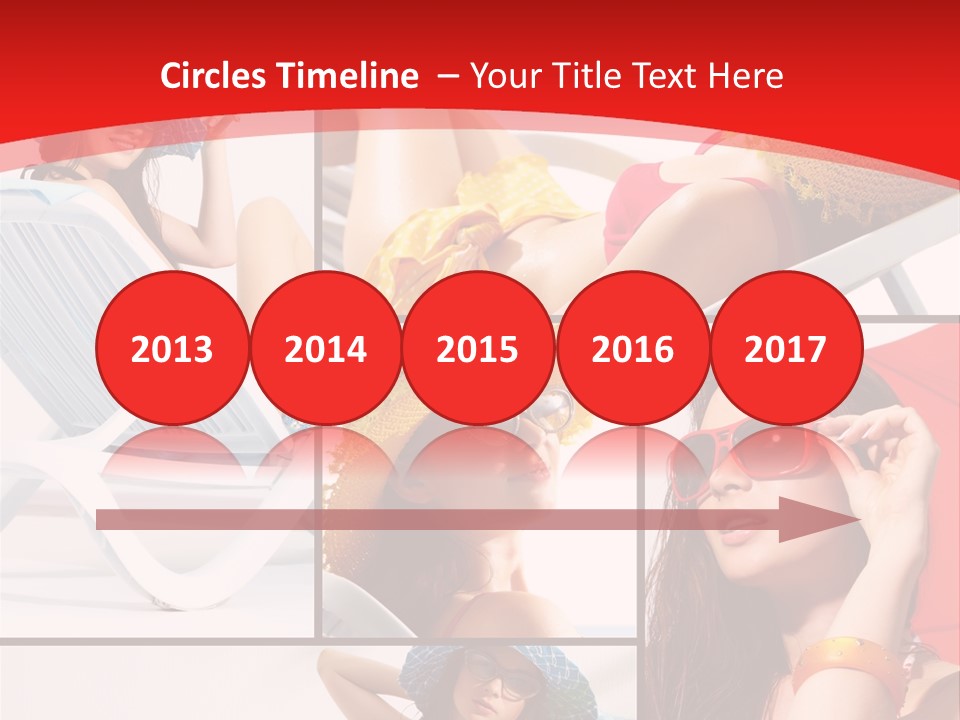 Lady Feminine Smiling PowerPoint Template