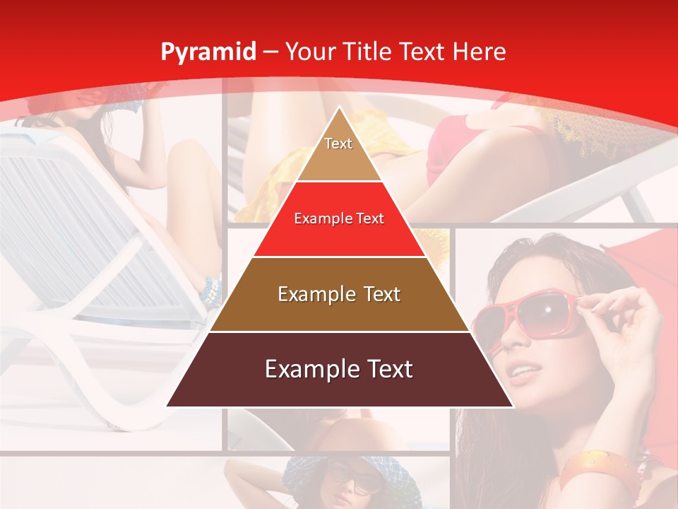 Lady Feminine Smiling PowerPoint Template