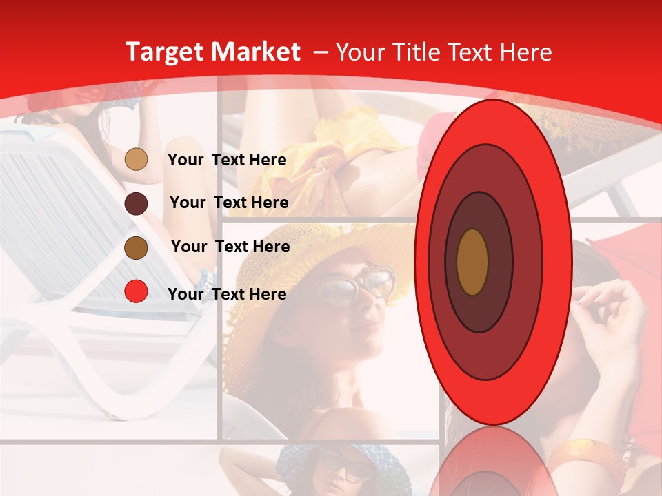 Lady Feminine Smiling PowerPoint Template